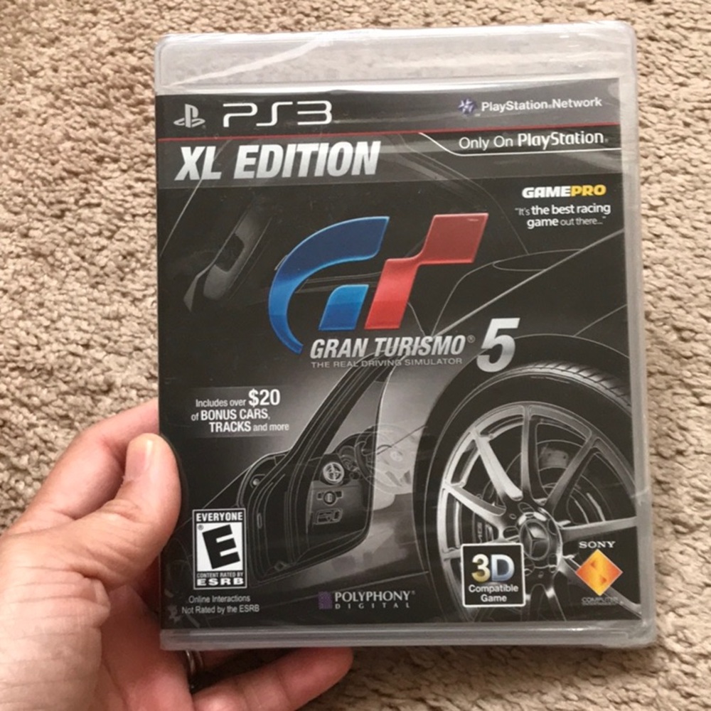 Gran Turismo 5 XL Edition (PS3).  New